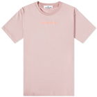 Stone Island Men's Micrographic Print T-Shirt in Rose