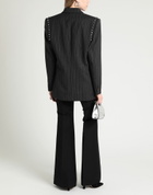 Alessandra Rich Womens Blazer in Charcoal