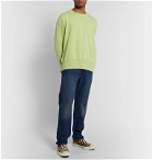 Levi's Vintage Clothing - Bay Meadows Loopback Cotton-Jersey Sweatshirt - Green