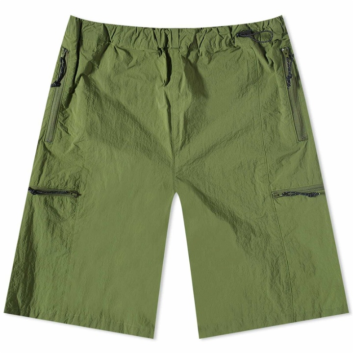 Photo: DIGAWEL Men's Utility Shorts in Green