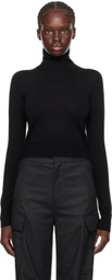 Filippa K Black Slim Turtleneck