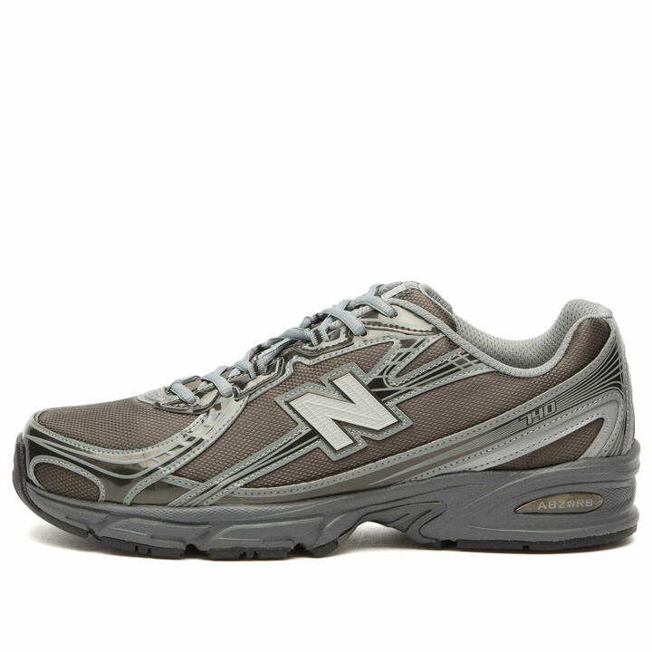 Photo: New Balance 740 Sneaker in Black Metallic/Castlerock Pfp