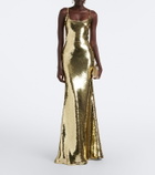 David Koma Sequined gown
