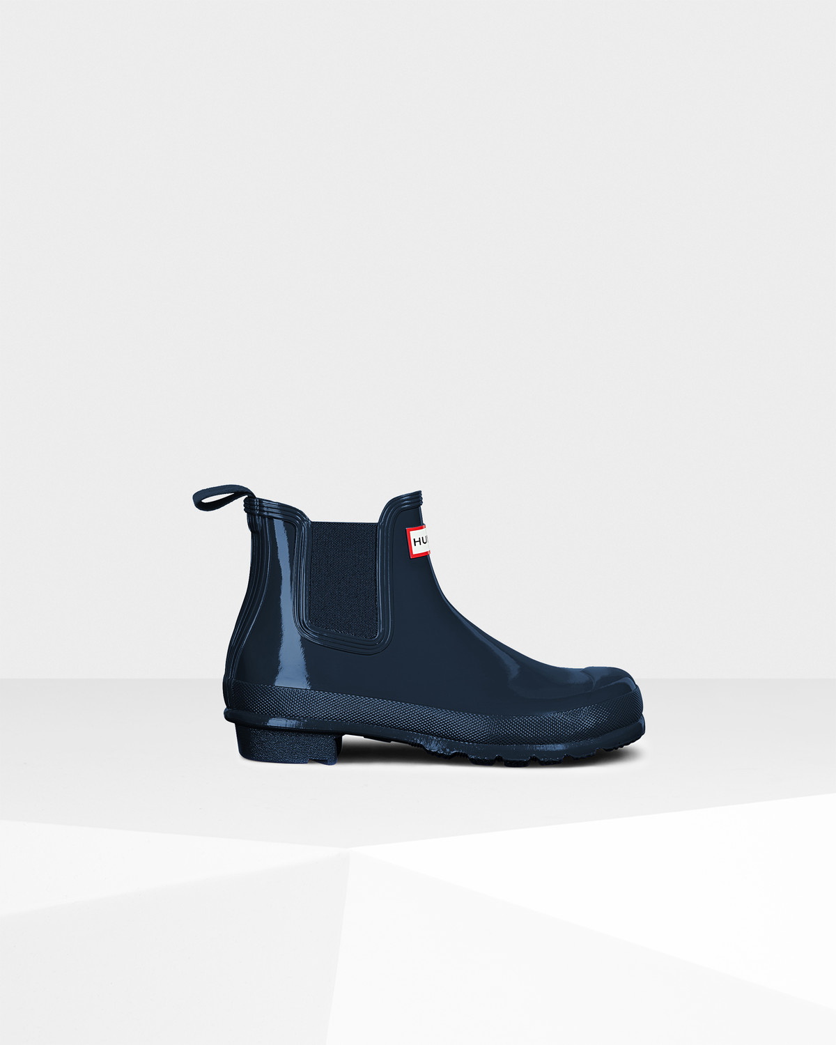 Hunter gloss clearance chelsea boots