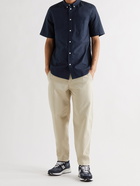 Wood Wood - Michael Button-Down Organic Cotton Oxford Shirt - Blue