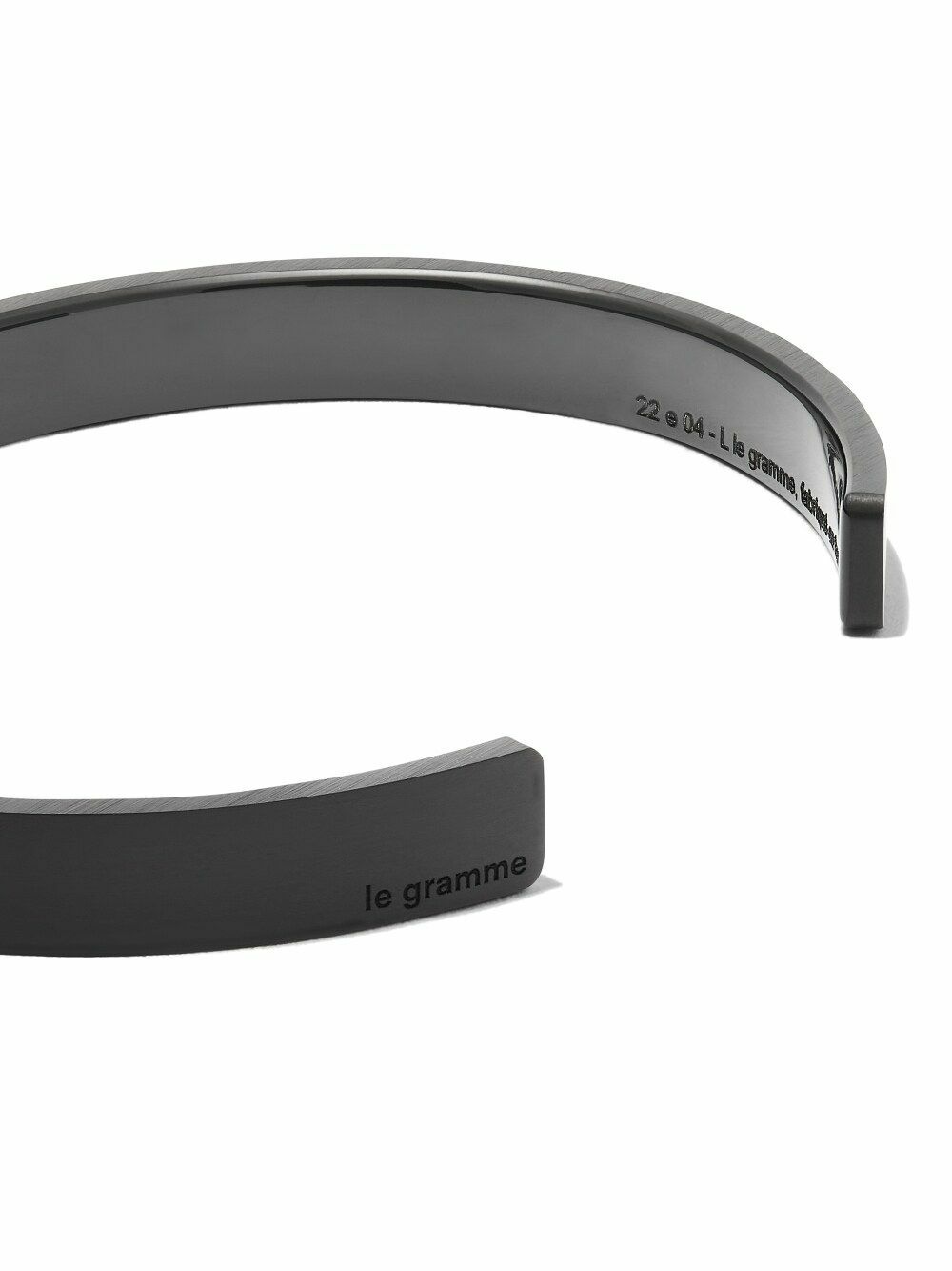 Le Gramme Ribbon 9g Titanium Bracelet