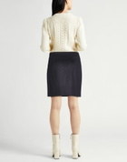 Peserico Womens Mini skirt Midnight in Blue