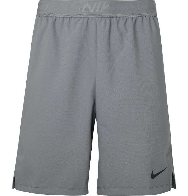 Photo: Nike Training - Flex Vent Max 3.0 Stretch-Jersey Shorts - Gray