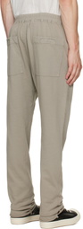 Rick Owens DRKSHDW Taupe Tower Berlin Drawstring Sweatpants
