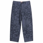 Paul Smith Men's x Lee Jacquard Denim Tapered Trousers in Blue