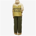 Human Made Men's Anorak Parka Jacket in Beige