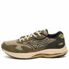 Mizuno WAVE RIDER β Sneaker in Vintage Khaki/Black Sand/Grape Leaf