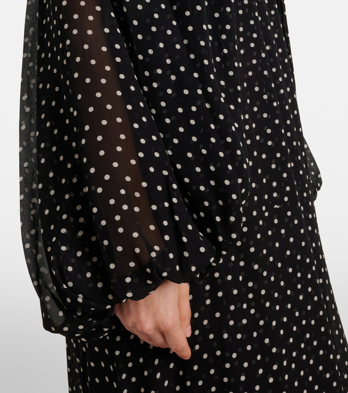 Dorothee Schumacher Dancing Dots polka-dot maxi dress