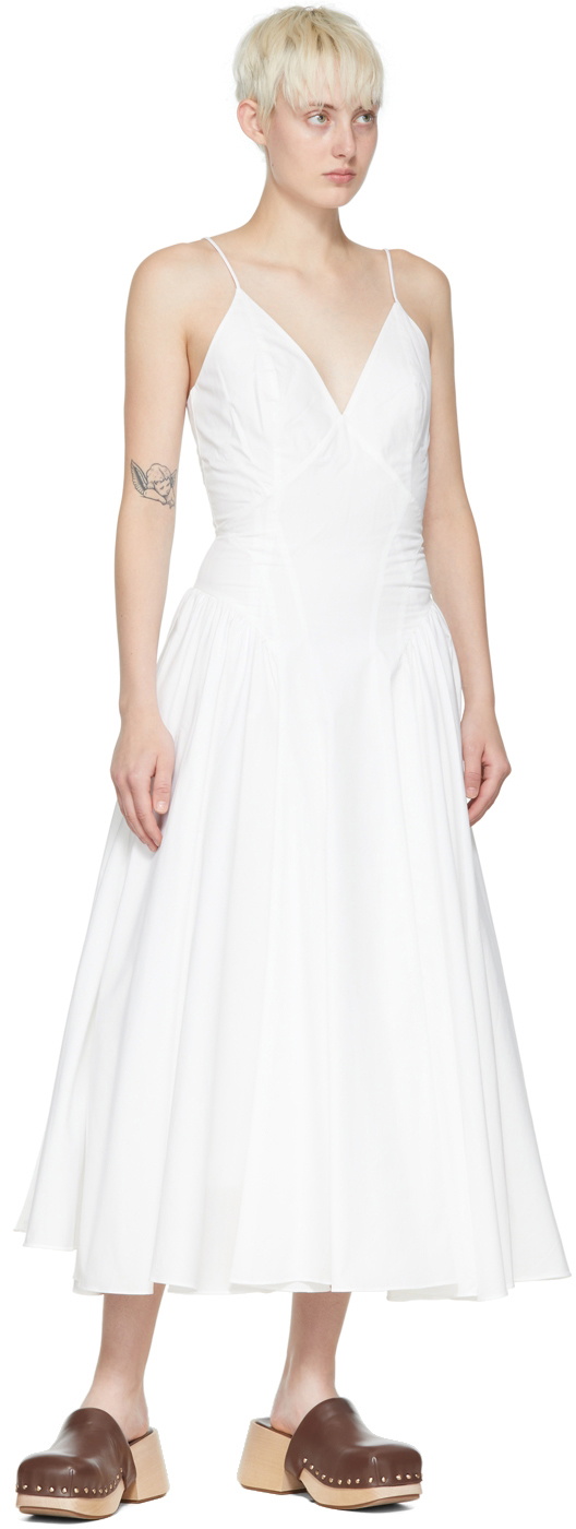 TOVE White Solene Maxi Dress