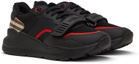 Burberry Black Ramsey Check Sneakers