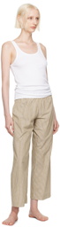 Deiji Studios Beige Ease Trousers