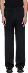 POST ARCHIVE FACTION (PAF) Black Drifter Double Trousers