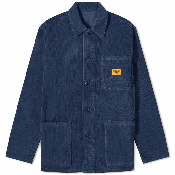 Photo: Service Works Men's Corduroy Coverall Jacket in Navy