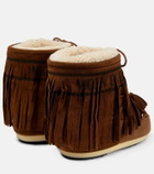 Alanui - x Moon Boot Icon Low suede boots