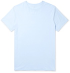 DEREK ROSE - Basel Stretch Micro Modal Jersey T-Shirt - Blue