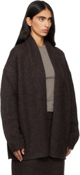 Lauren Manoogian Brown Loft Shawl Cardigan