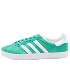 Adidas Men's Gazelle 85 Sneakers in Semi Court Green/White/Core Black