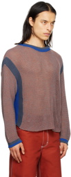 Eckhaus Latta Red Beach Sweater