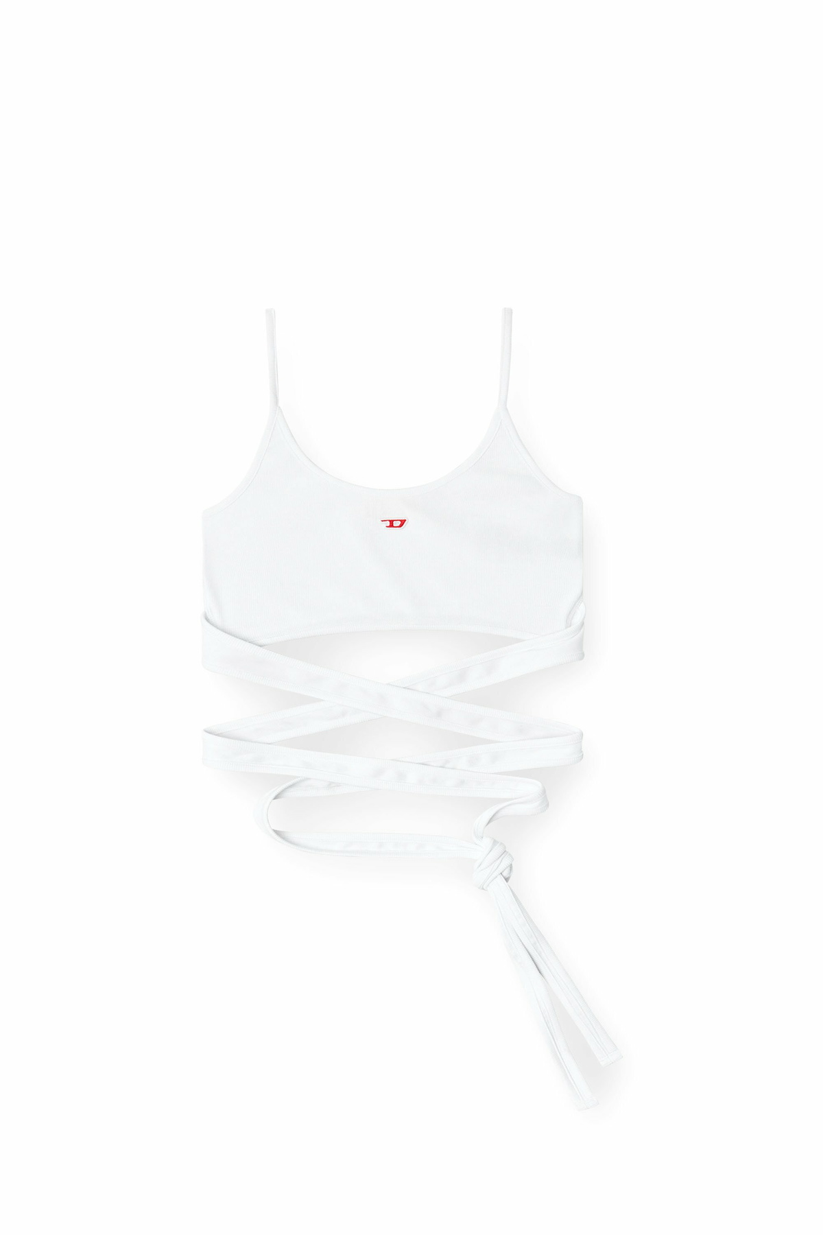 Diesel Vest top with wrap ties - T-Shirts Womens in White