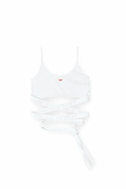 Diesel Vest top with wrap ties - T-Shirts Womens in White