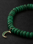 Sydney Evan - Moon Gold, Malachite and Enamel Bracelet