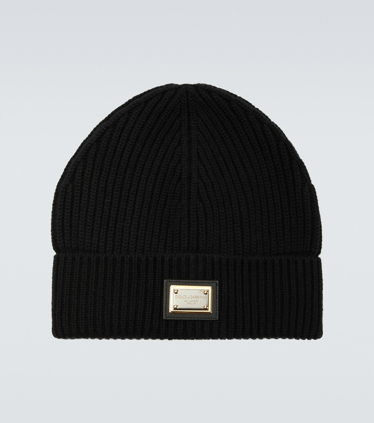 Dolce&Gabbana - Ribbed cashmere beanie
