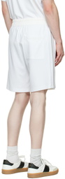 Theory White Ryder Shorts