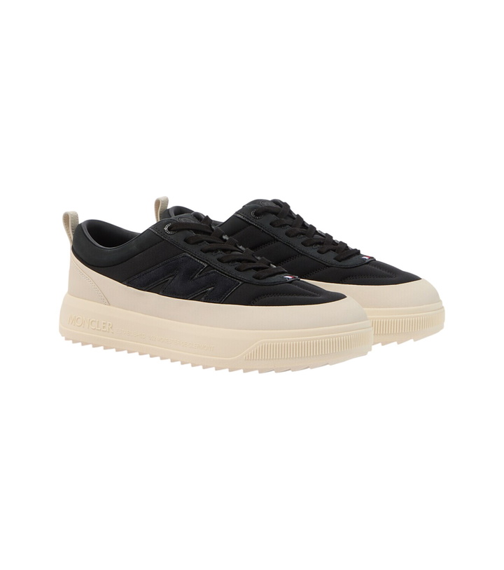 Photo: Moncler Altive leather-trimmed sneakers