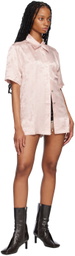 KIM SHUI SSENSE Exclusive Pink Shirt