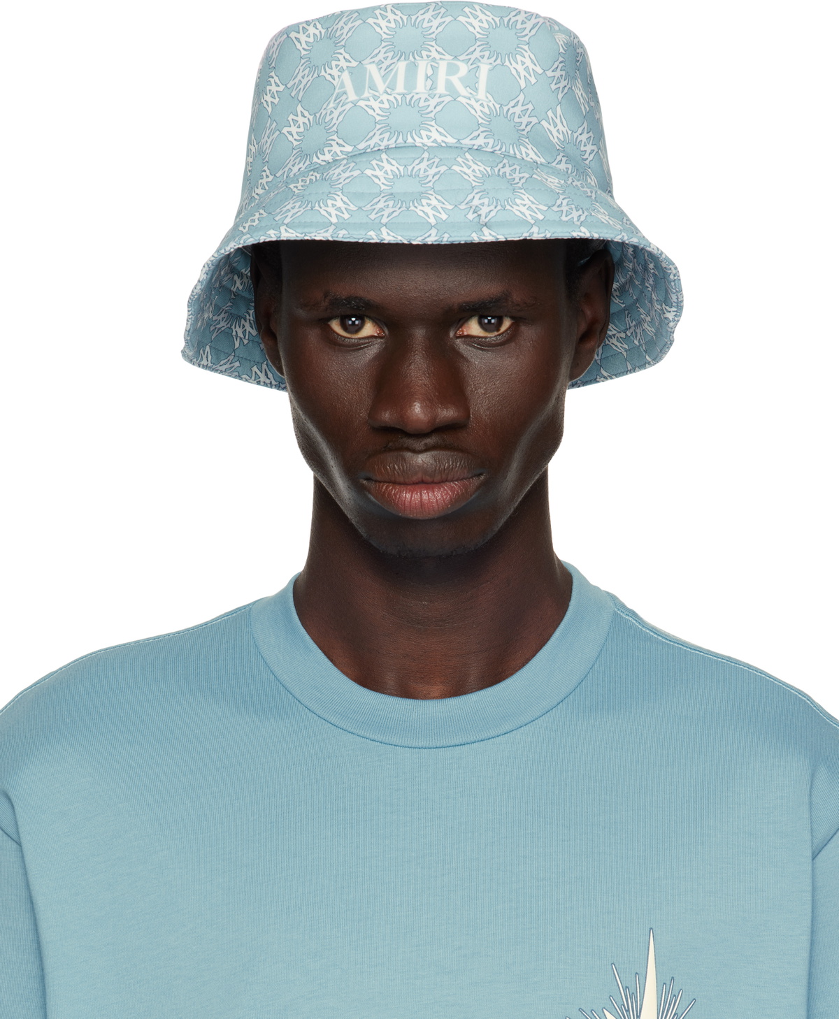 AMIRI Blue 'MA' Quad Bucket Hat Amiri