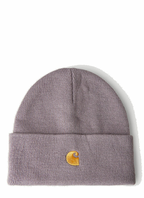 Photo: Chase Beanie Hat in Purple
