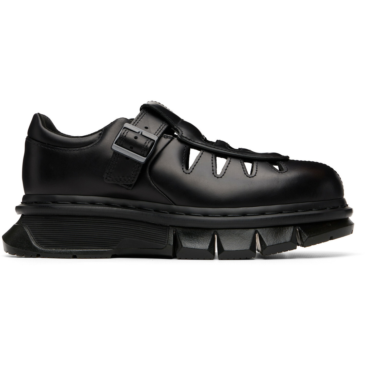 Dr. Martens Black Qubist Fisherman Loafers