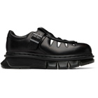 Dr. Martens Black Qubist Fisherman Loafers
