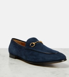 Gucci Jordaan suede loafers