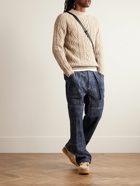 Howlin' - Super Cult Slim-Fit Cable-Knit Virgin Wool Sweater - Neutrals
