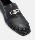 Christian Louboutin Mocallista leather penny loafers