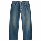 YMC Men's Bez Jeans in Washed Indigo