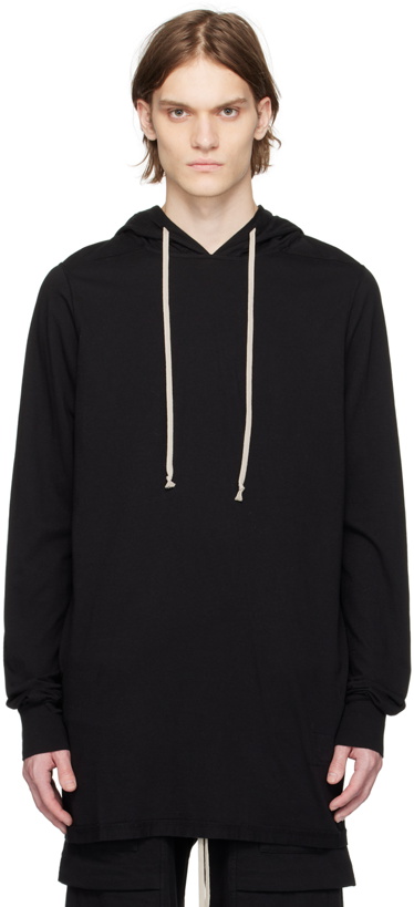 Photo: Rick Owens Drkshdw Black Pullover Hoodie