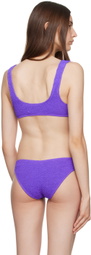 Bond-Eye Purple Scout Bikini Top