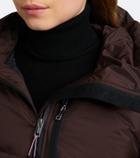 Yves Salomon Hooded down ski suit