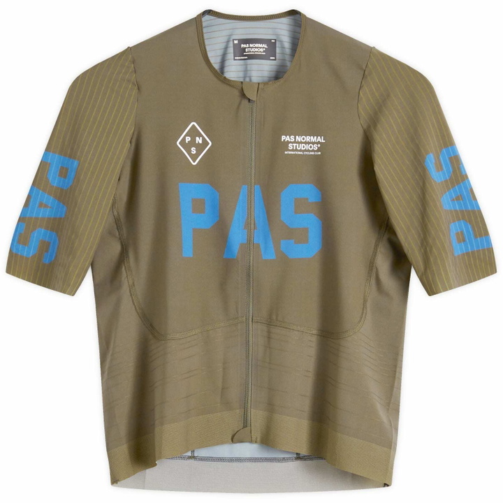 Photo: Pas Normal Studios Men's PAS Mechanism Pro Jersey in Dark Olive