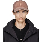 WOOYOUNGMI Pink Corduroy Denim Logo Ball Cap