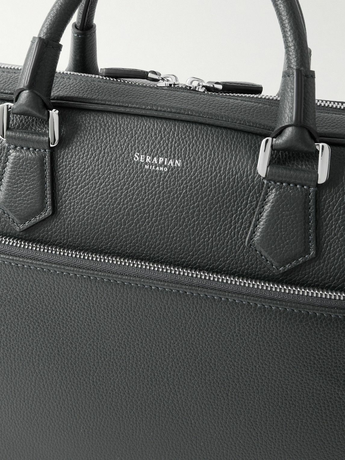 Serapian - Cachemire Full-Grain Leather Briefcase