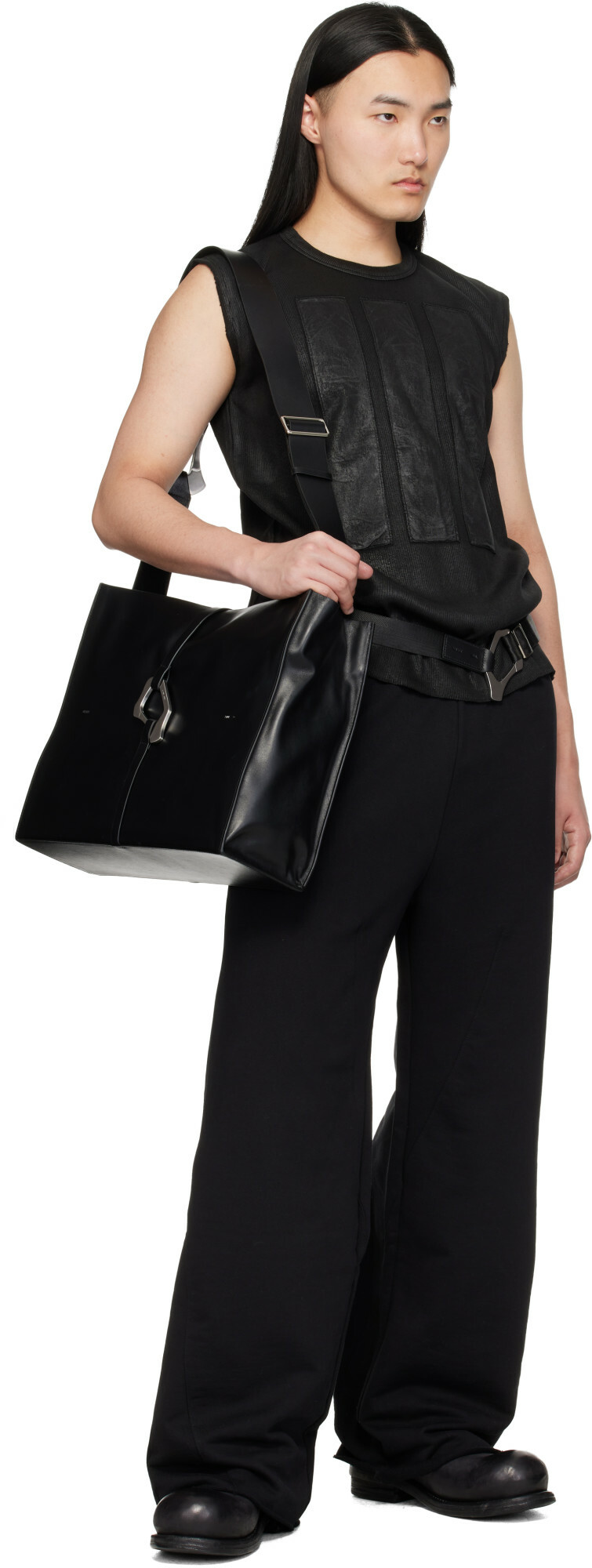 HELIOT EMIL Black Luculent Tote