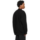 Acne Studios Black V-Neck Cardigan